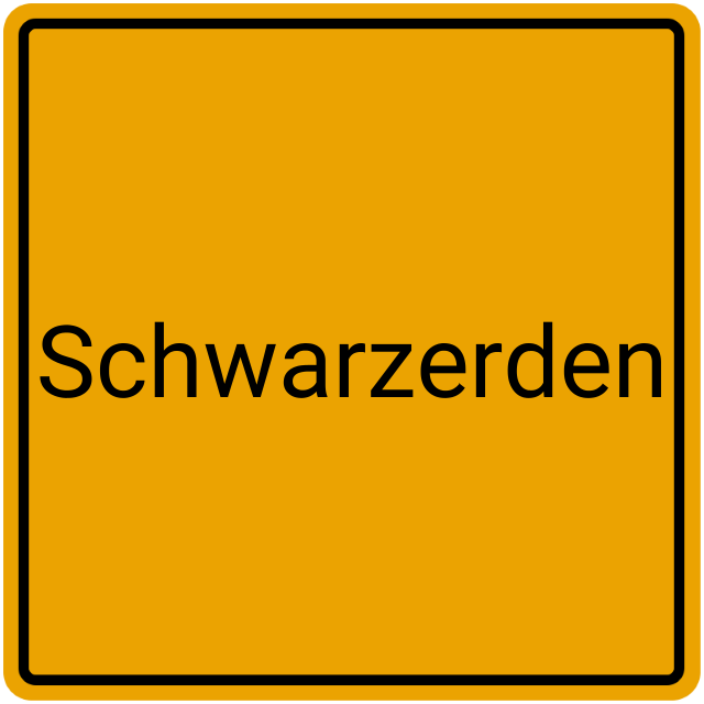 Meldebestätigung Schwarzerden