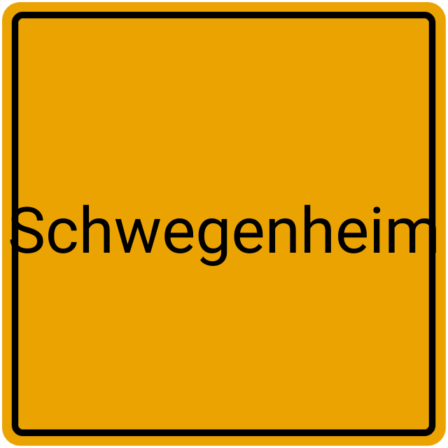 Meldebestätigung Schwegenheim