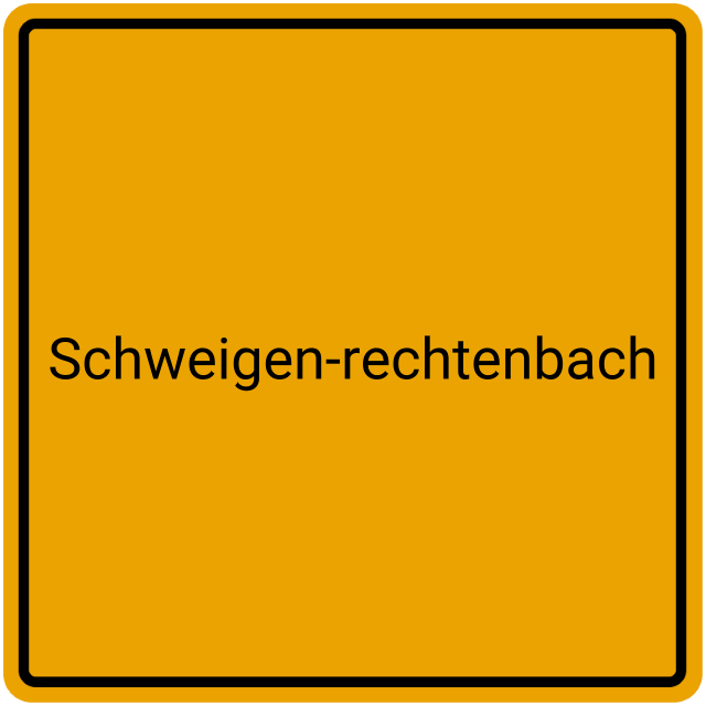 Meldebestätigung Schweigen-Rechtenbach