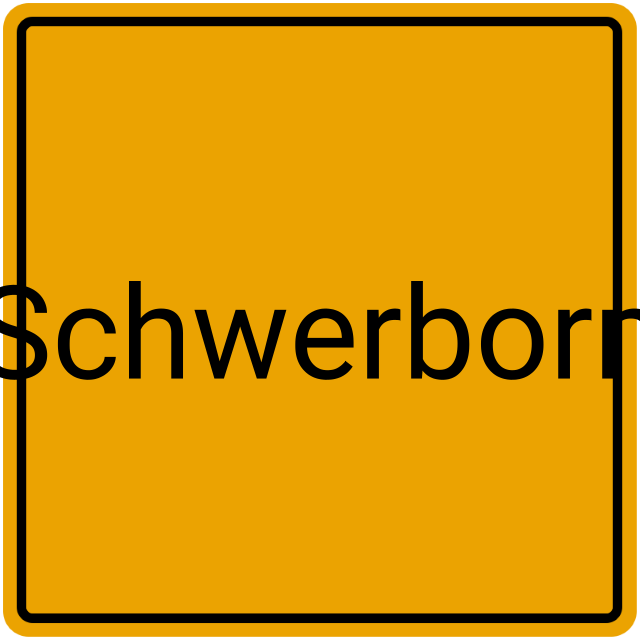 Meldebestätigung Schwerborn