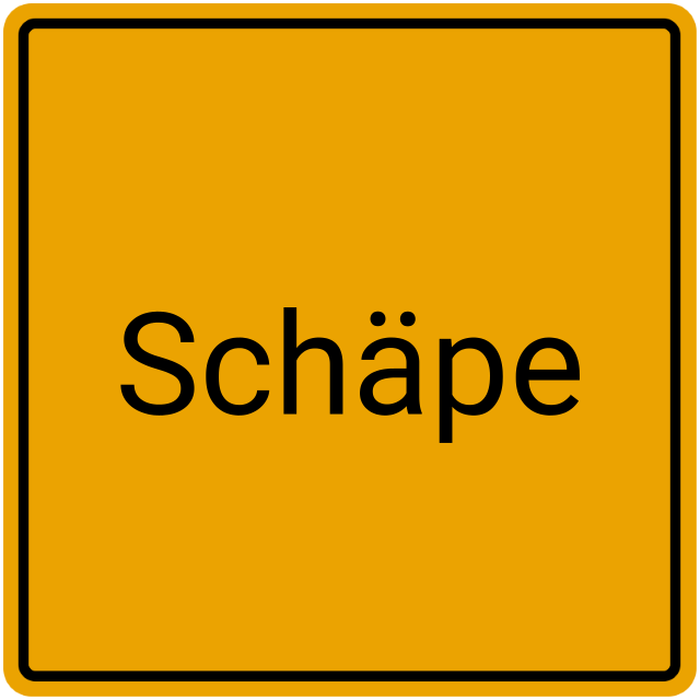 Meldebestätigung Schäpe