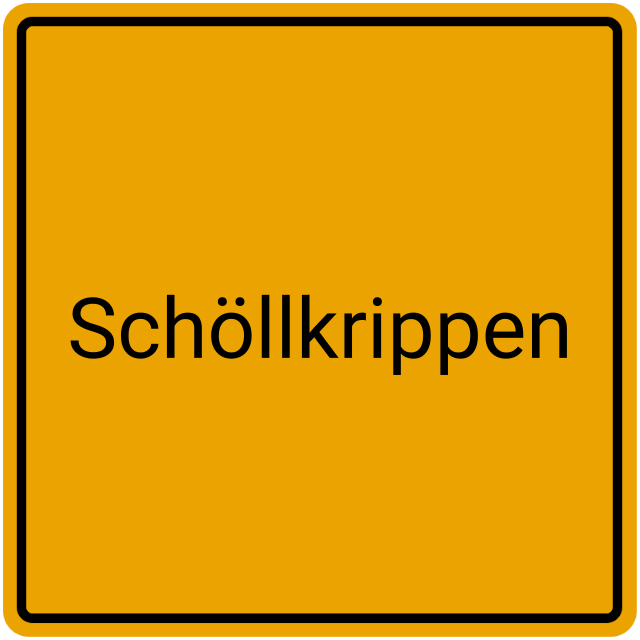 Meldebestätigung Schöllkrippen