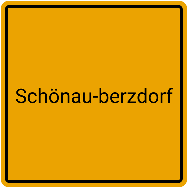 Meldebestätigung Schönau-Berzdorf