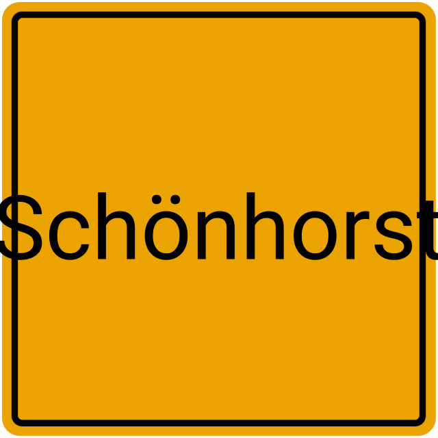 Meldebestätigung Schönhorst