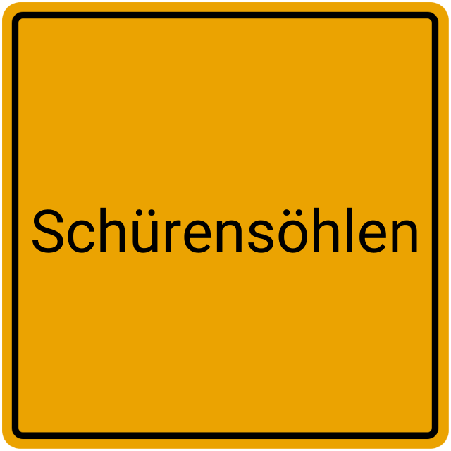 Meldebestätigung Schürensöhlen