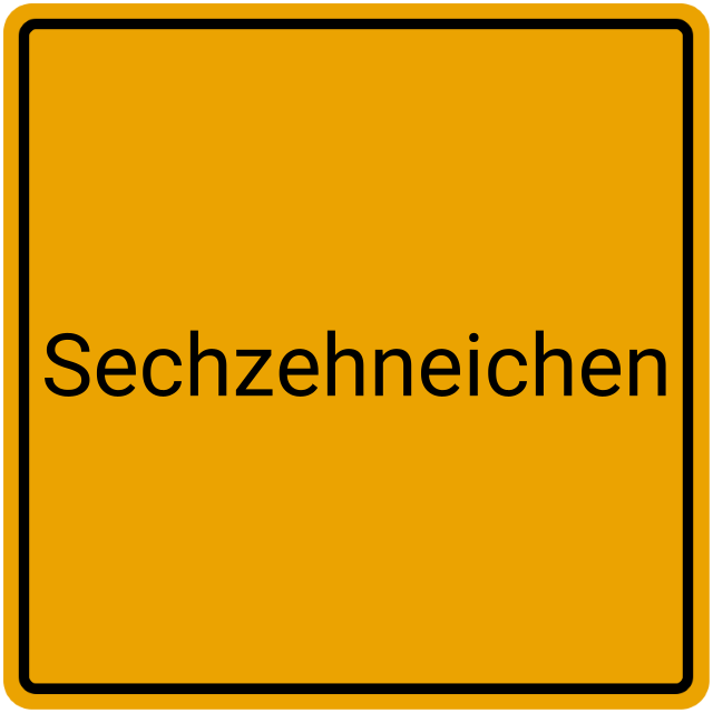 Meldebestätigung Sechzehneichen