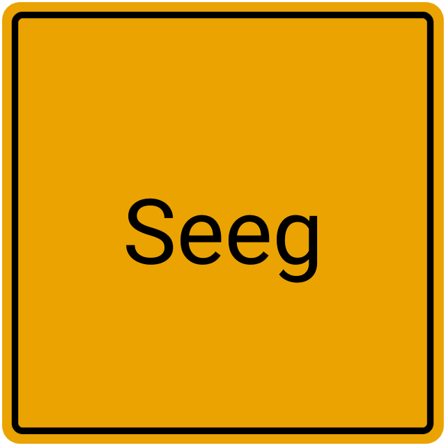 Meldebestätigung Seeg