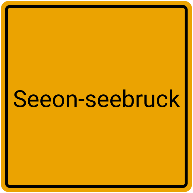 Meldebestätigung Seeon-Seebruck