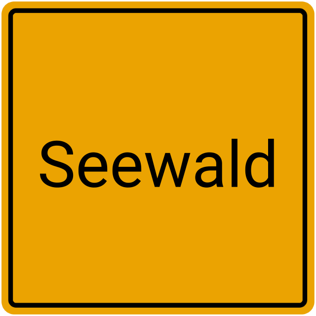 Meldebestätigung Seewald