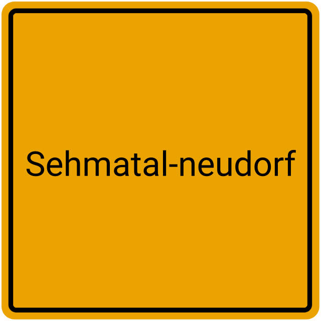 Meldebestätigung Sehmatal-Neudorf
