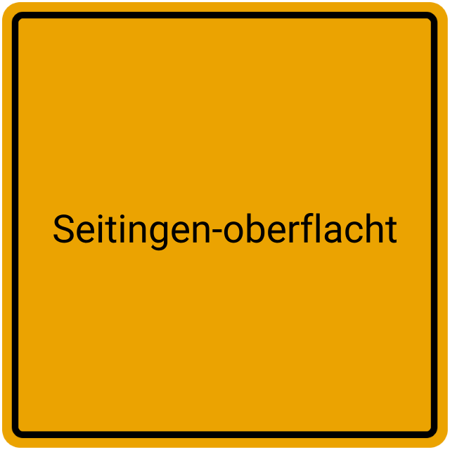 Meldebestätigung Seitingen-Oberflacht