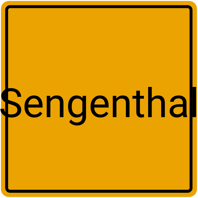 Meldebestätigung Sengenthal