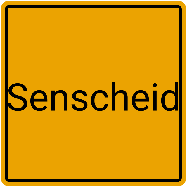 Meldebestätigung Senscheid