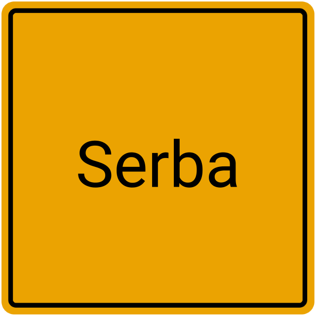 Meldebestätigung Serba