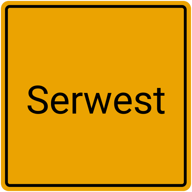Meldebestätigung Serwest