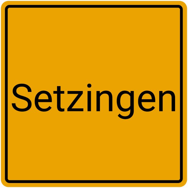 Meldebestätigung Setzingen