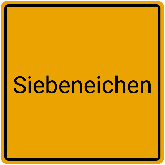 Meldebestätigung Siebeneichen