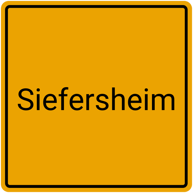 Meldebestätigung Siefersheim