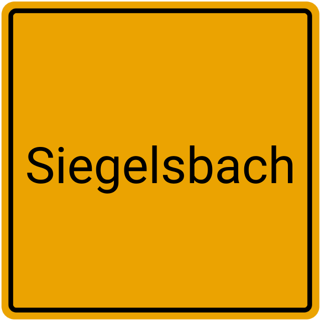 Meldebestätigung Siegelsbach