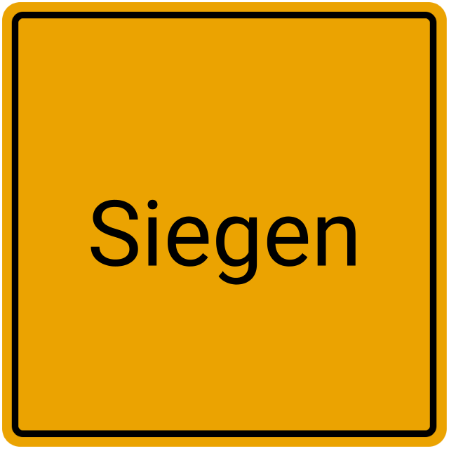 Meldebestätigung Siegen