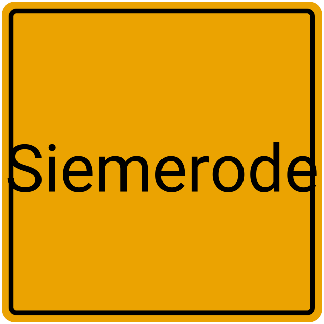 Meldebestätigung Siemerode