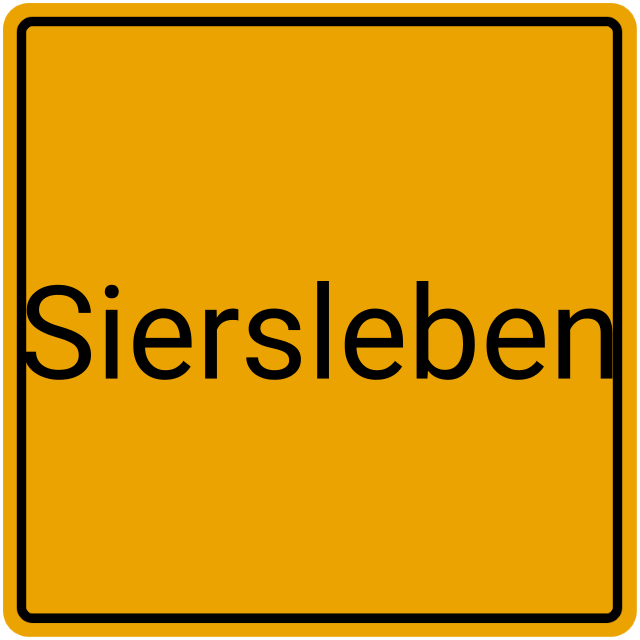 Meldebestätigung Siersleben