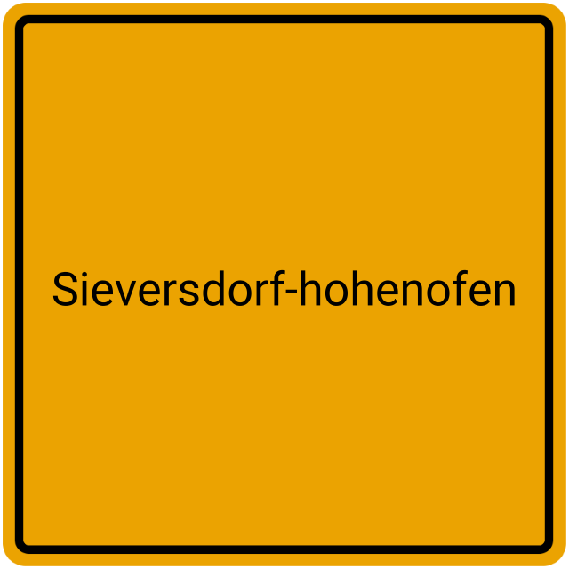 Meldebestätigung Sieversdorf-Hohenofen