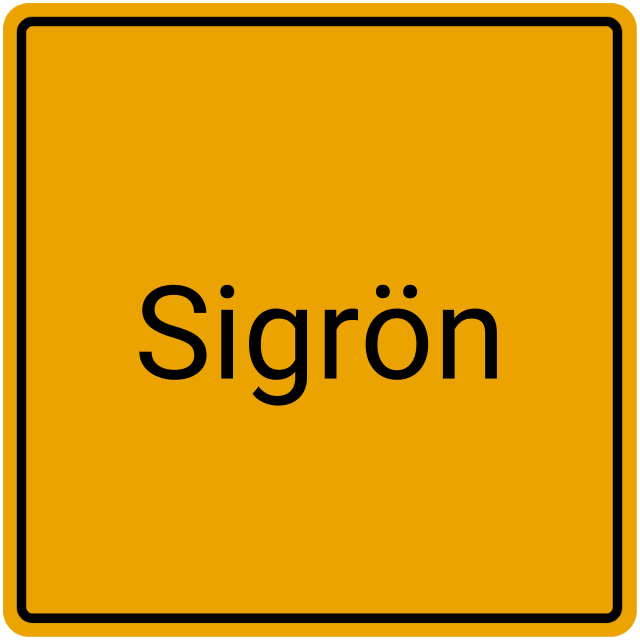 Meldebestätigung Sigrön