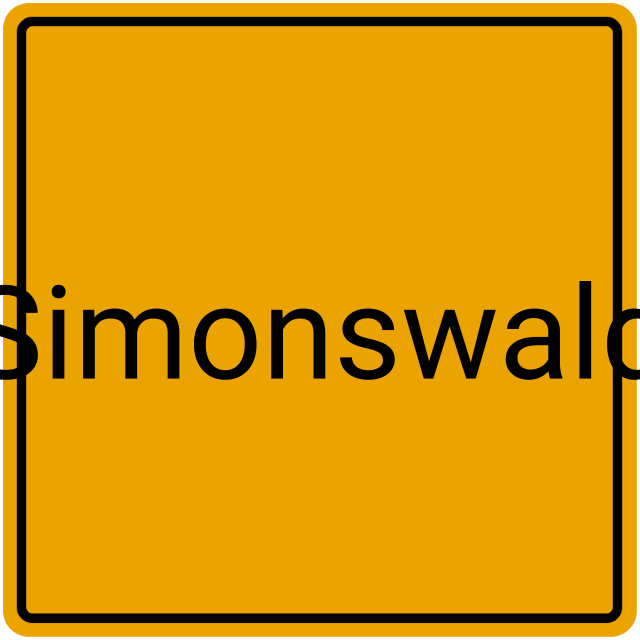 Meldebestätigung Simonswald