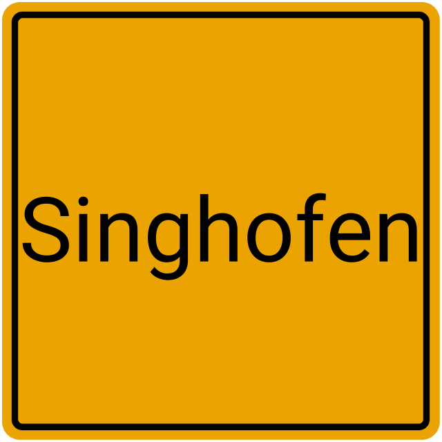 Meldebestätigung Singhofen