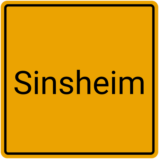 Meldebestätigung Sinsheim