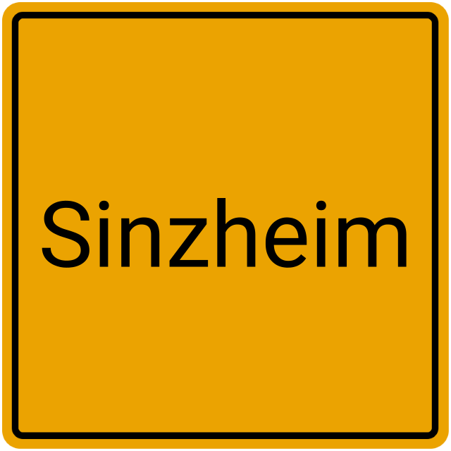 Meldebestätigung Sinzheim