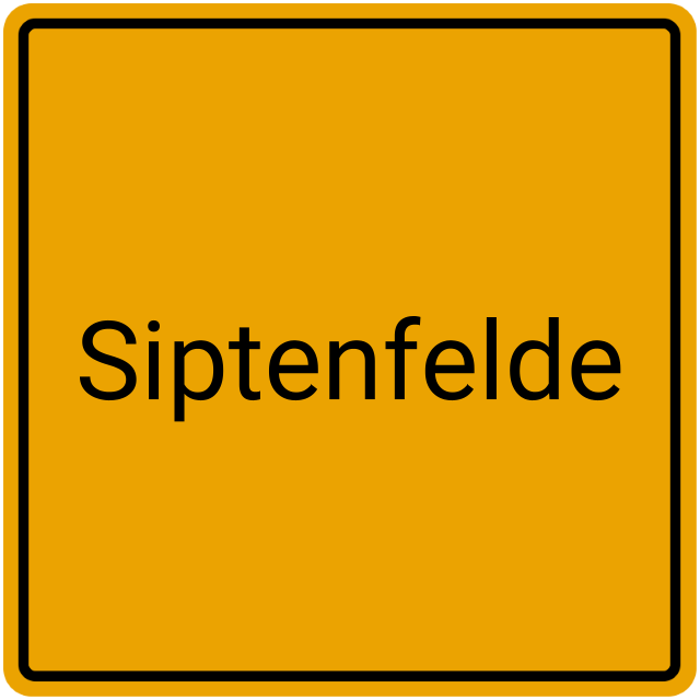 Meldebestätigung Siptenfelde