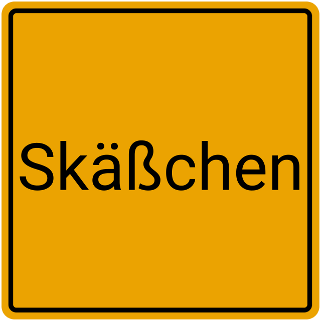 Meldebestätigung Skäßchen