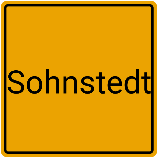 Meldebestätigung Sohnstedt