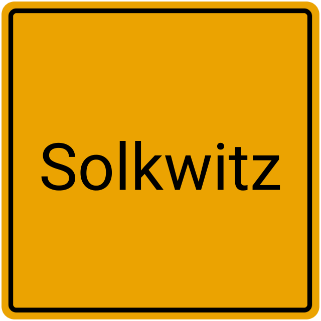 Meldebestätigung Solkwitz