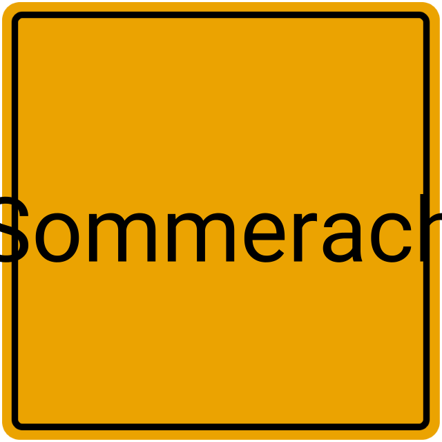 Meldebestätigung Sommerach