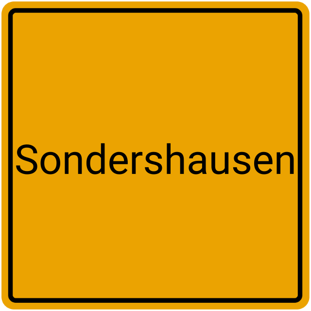 Meldebestätigung Sondershausen