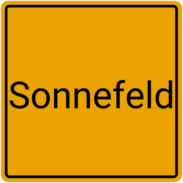 Meldebestätigung Sonnefeld