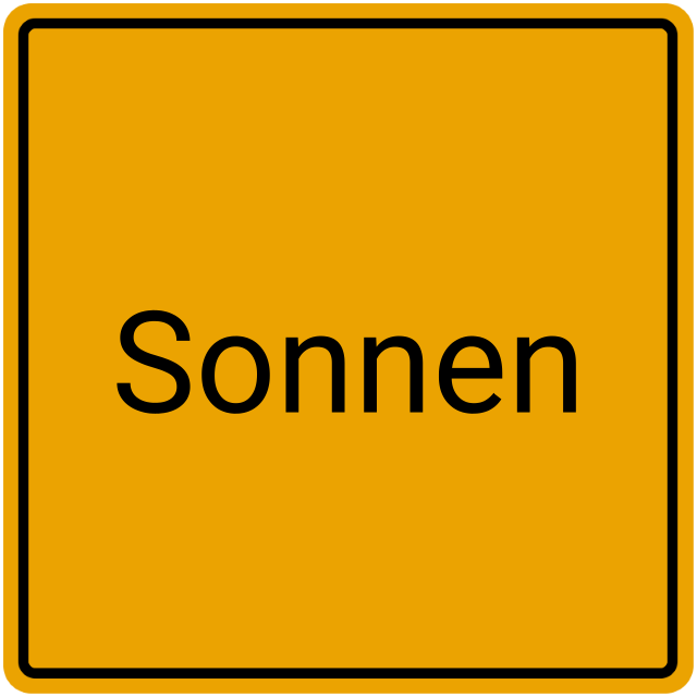 Meldebestätigung Sonnen