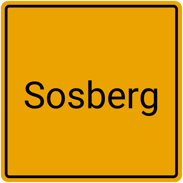 Meldebestätigung Sosberg