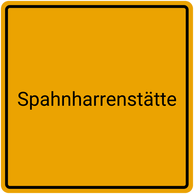 Meldebestätigung Spahnharrenstätte