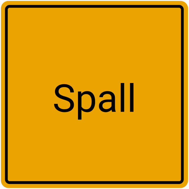 Meldebestätigung Spall