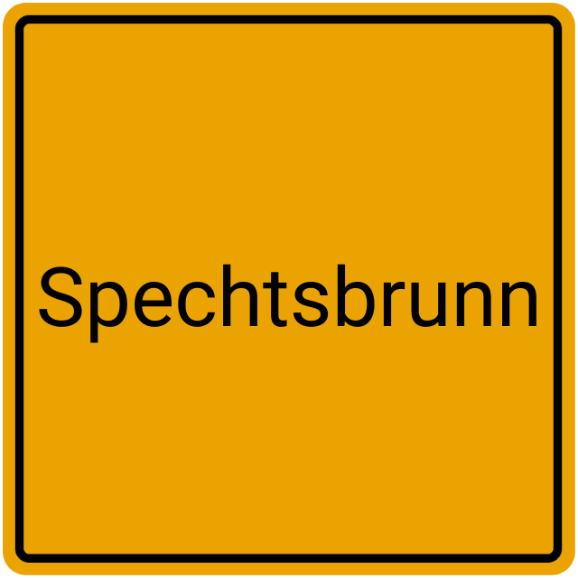 Meldebestätigung Spechtsbrunn