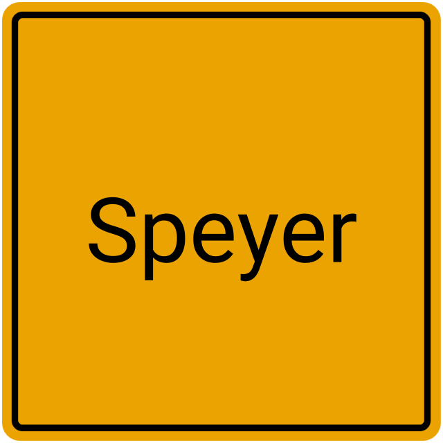 Meldebestätigung Speyer