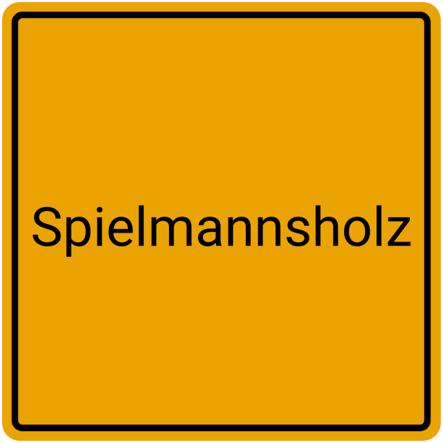 Meldebestätigung Spielmannsholz