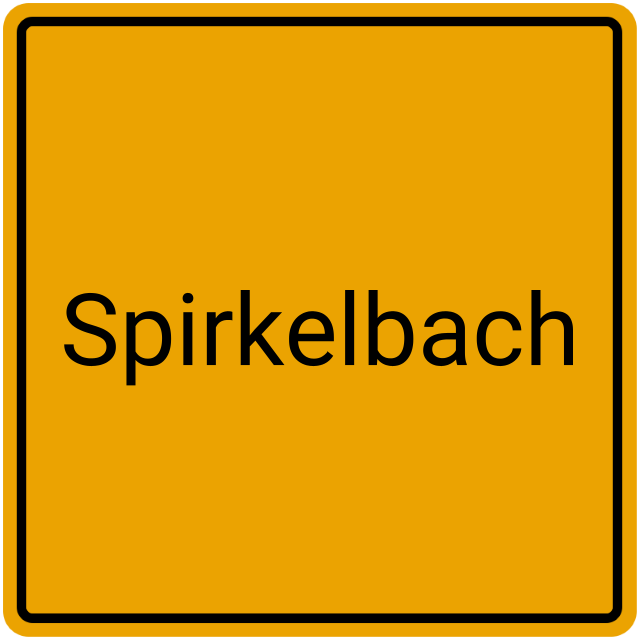 Meldebestätigung Spirkelbach