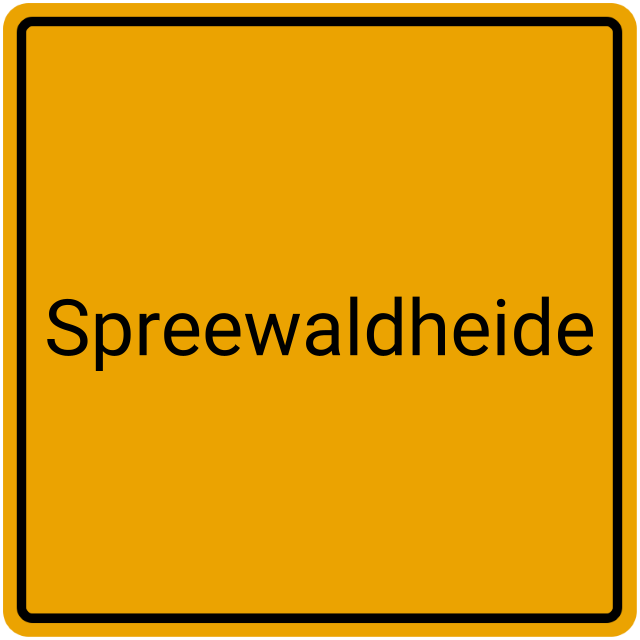 Meldebestätigung Spreewaldheide