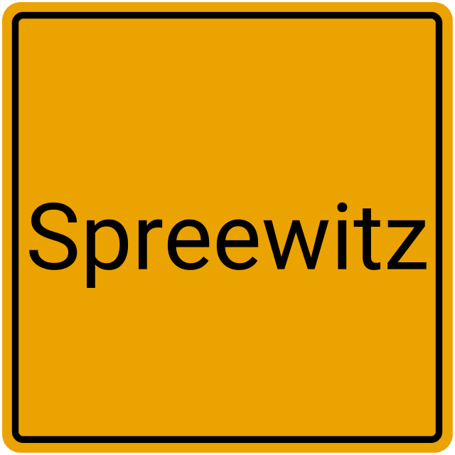 Meldebestätigung Spreewitz