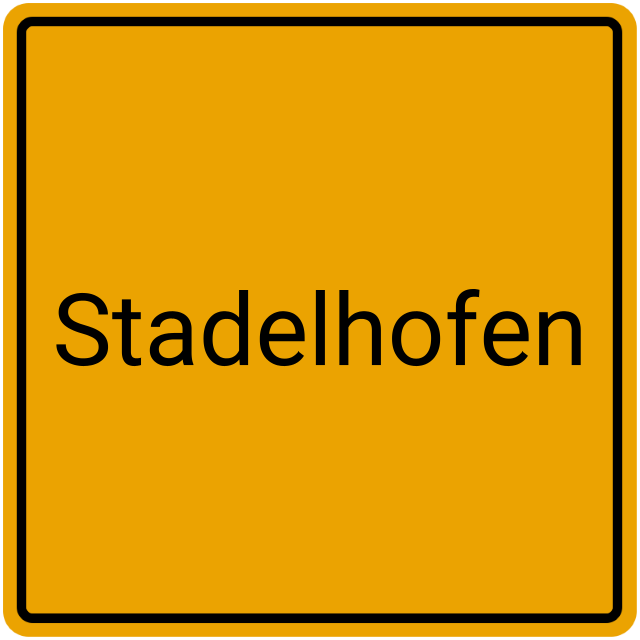 Meldebestätigung Stadelhofen